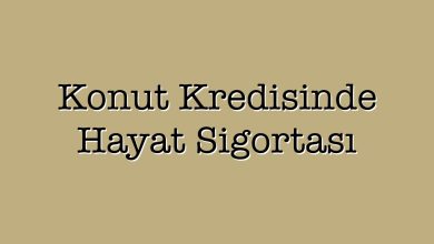 Photo of Konut Kredisinde Hayat Sigortası